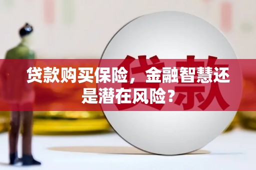 耀州贷款购买保险，金融智慧还是潜在风险？