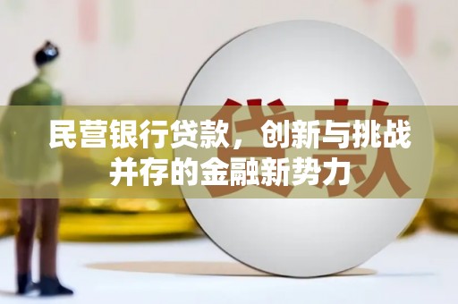耀州民营银行贷款，创新与挑战并存的金融新势力