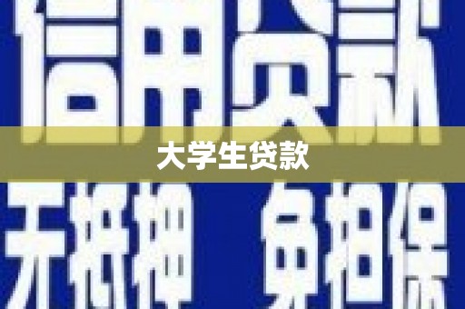 耀州大学生贷款