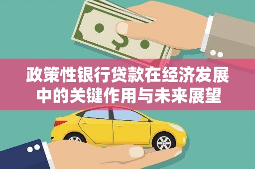 耀州政策性银行贷款在经济发展中的关键作用与未来展望