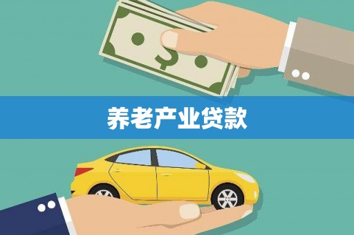 耀州养老产业贷款