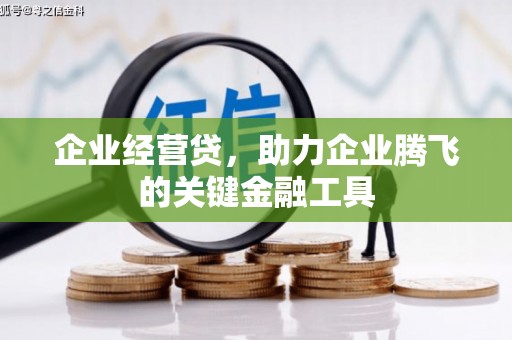 耀州企业经营贷，助力企业腾飞的关键金融工具