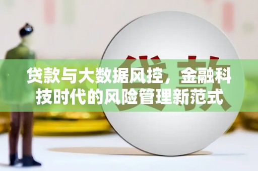 耀州贷款与大数据风控，金融科技时代的风险管理新范式