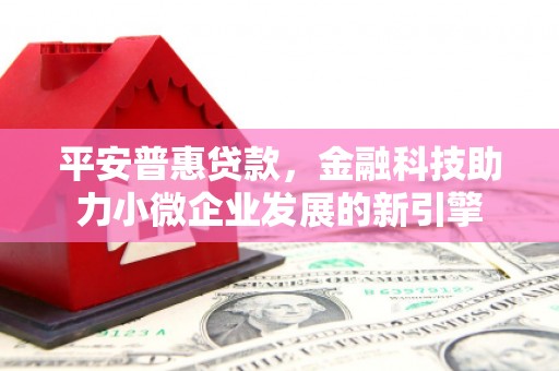 耀州平安普惠贷款，金融科技助力小微企业发展的新引擎