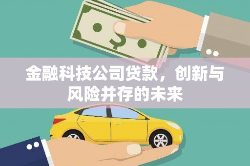 耀州金融科技公司贷款，创新与风险并存的未来