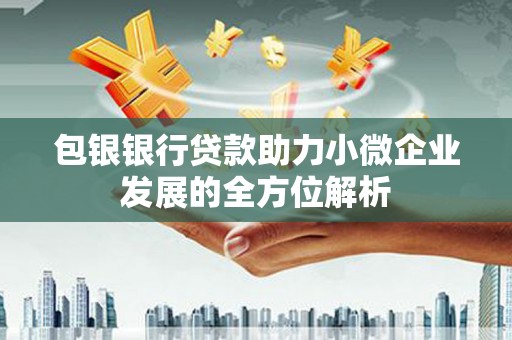耀州包银银行贷款助力小微企业发展的全方位解析 耀州包银银行贷款助力小微企业发展的全方位解析