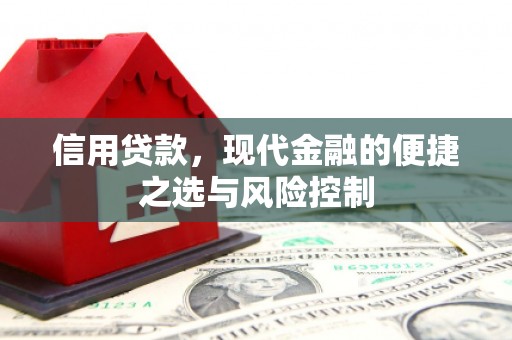 耀州信用贷款，现代金融的便捷之选与风险控制