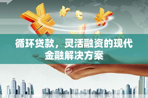 耀州循环贷款，灵活融资的现代金融解决方案