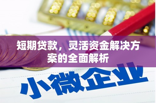 耀州短期贷款，灵活资金解决方案的全面解析