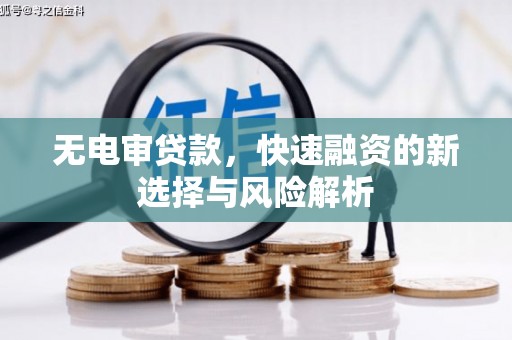 耀州无电审贷款，快速融资的新选择与风险解析