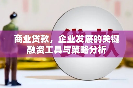 耀州商业贷款，企业发展的关键融资工具与策略分析