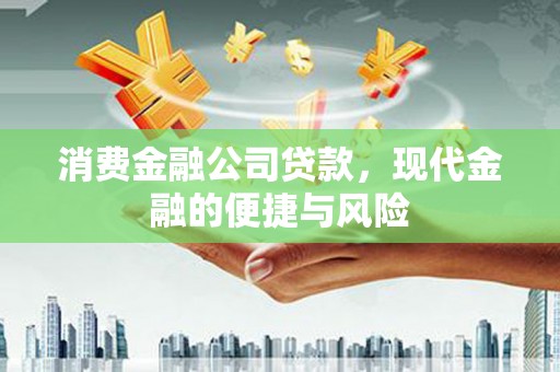 耀州消费金融公司贷款，现代金融的便捷与风险