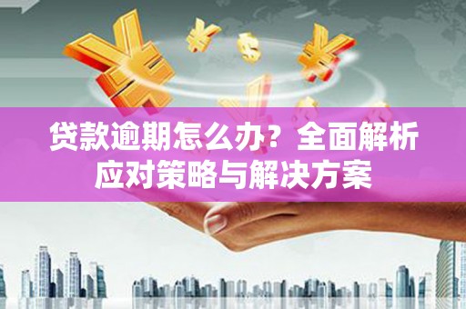 耀州贷款逾期怎么办？全面解析应对策略与解决方案