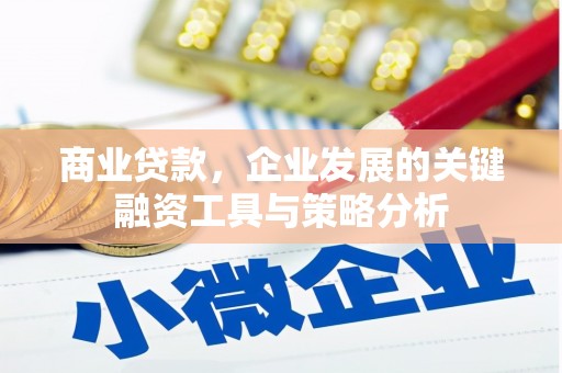 耀州商业贷款，企业发展的关键融资工具与策略分析