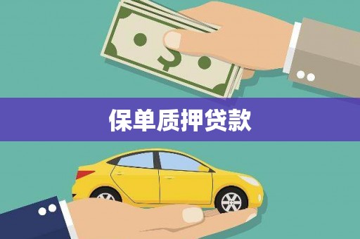 耀州保单质押贷款