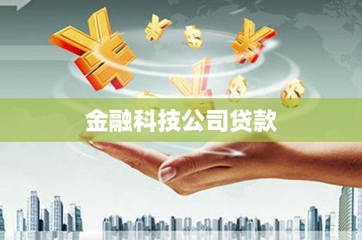 耀州金融科技公司贷款