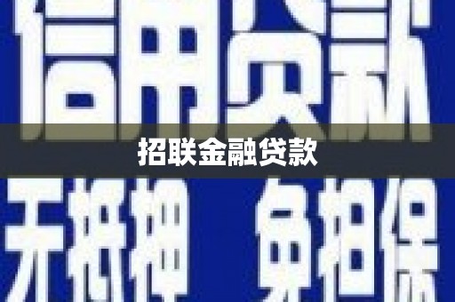 耀州招联金融贷款