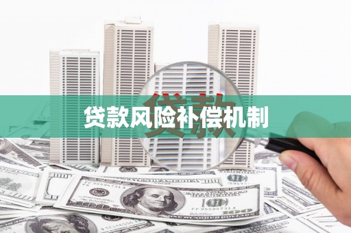 耀州贷款风险补偿机制