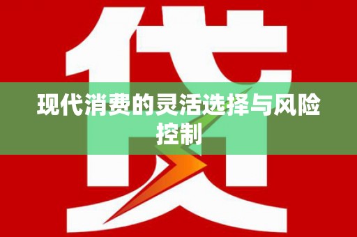 耀州现代消费的灵活选择与风险控制