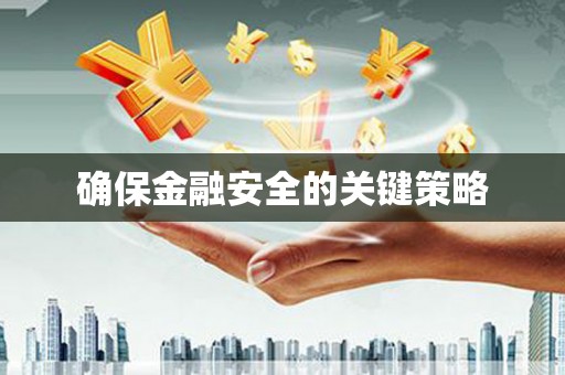 耀州确保金融安全的关键策略